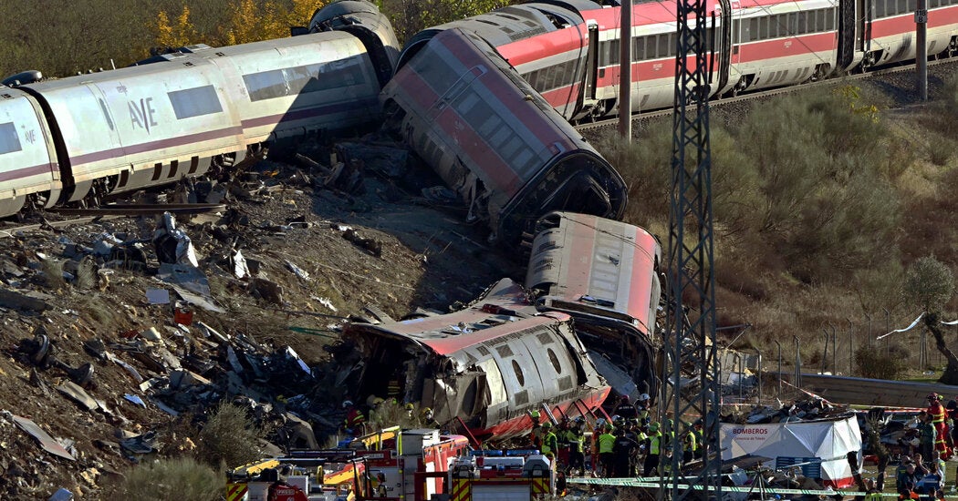 Spain Train Crash Live Updates: At Least 68 Killed in High-Speed Train Collision, Officials Say