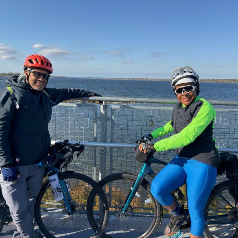Pedaling for a purpose - Bronx couple takes on 575-mile ride to support Jamaican alma mater | News