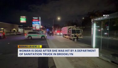 News 12 | Bronx | 30 Year Old Woman Dead After Being Struck By City Sanitation Truck In Bath Beach