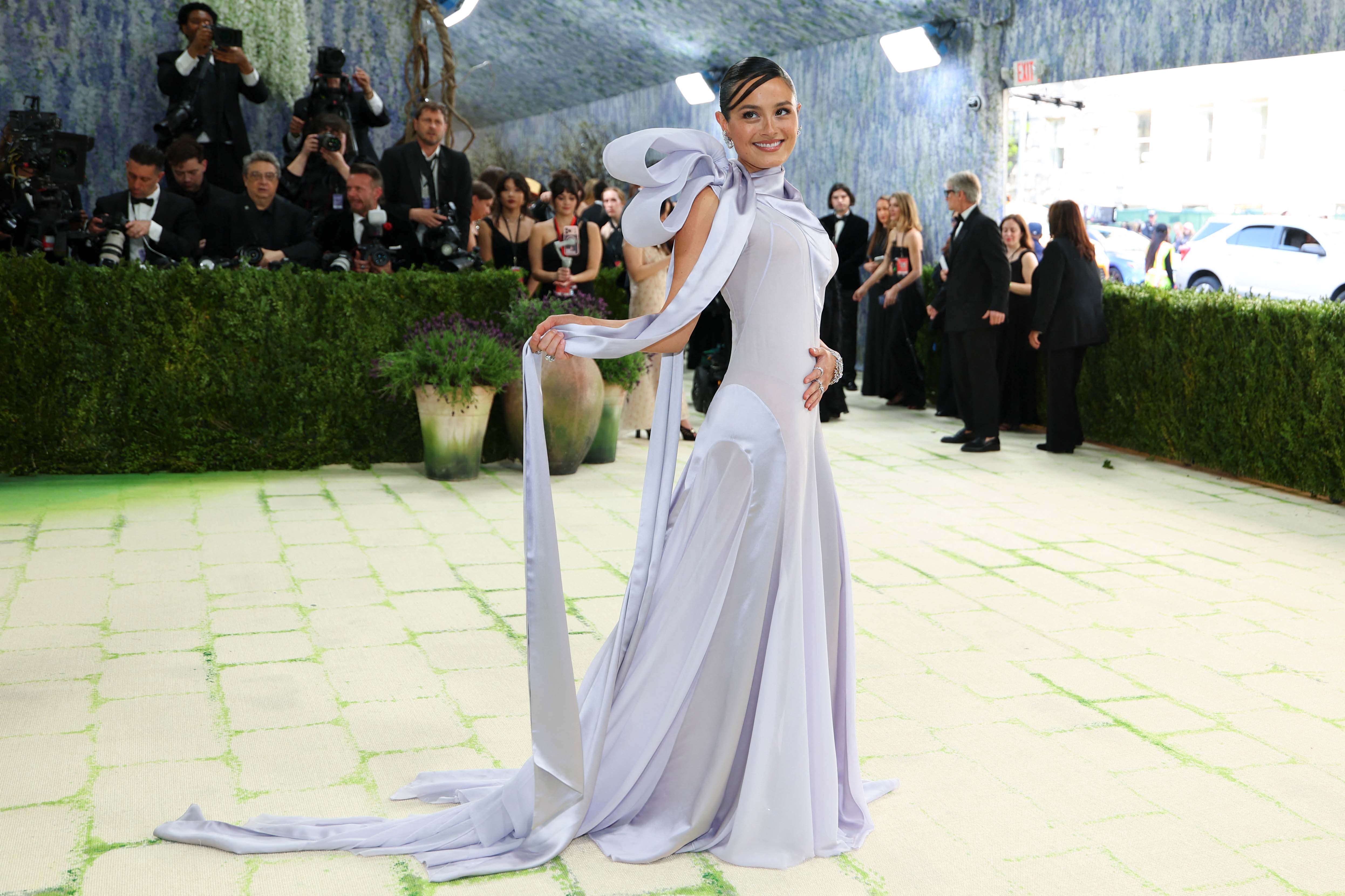 Chase Sui Wonders arrives for the 2026 Met Gala celebrating "Costume Art" at the Metropolitan Museum of Art on May 4, 2026, in New York.