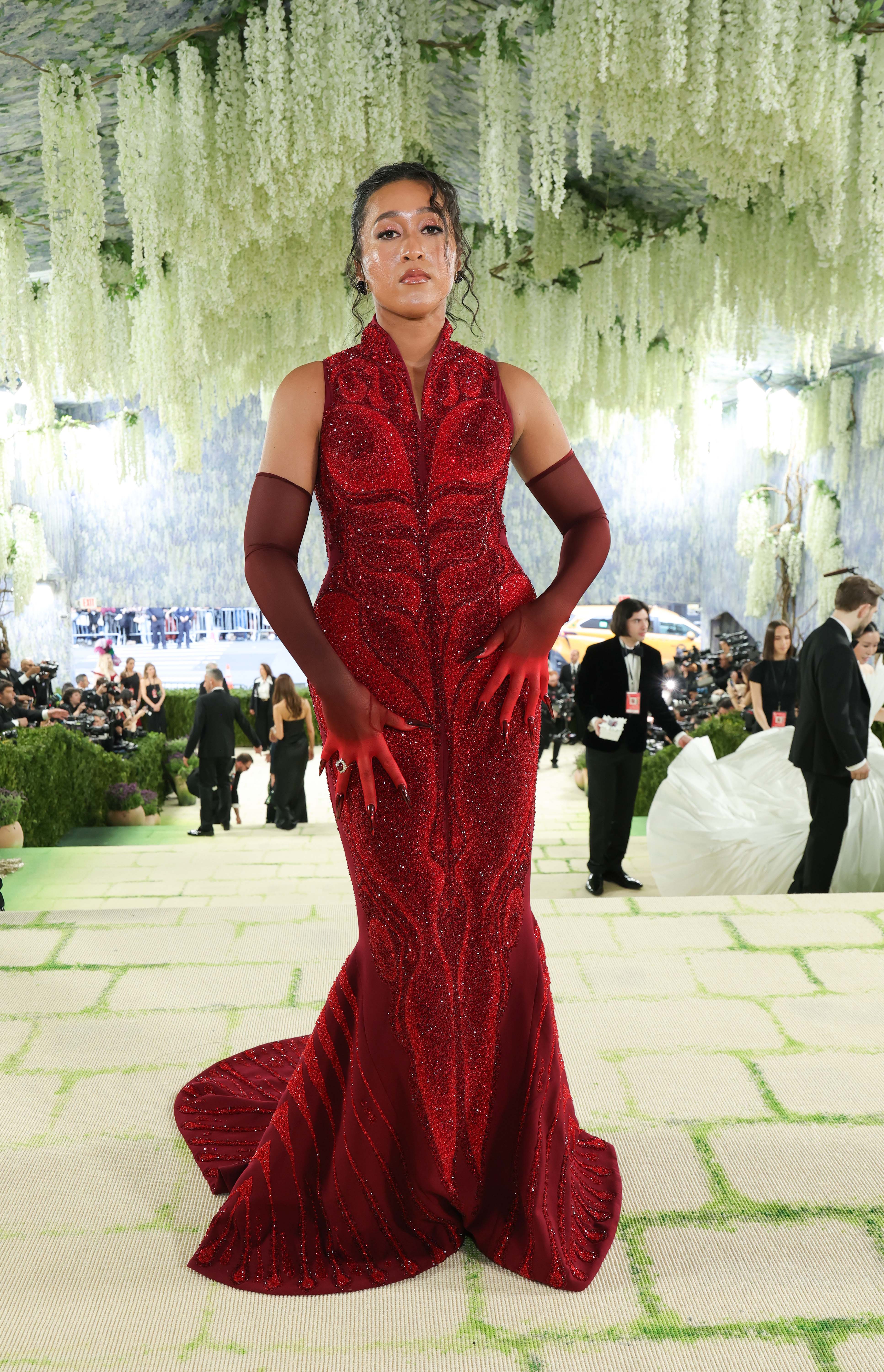 Naomi Osaka attends the 2026 Met Gala celebrating "Costume Art" at the Metropolitan Museum of Art on May 04, 2026 in New York City.