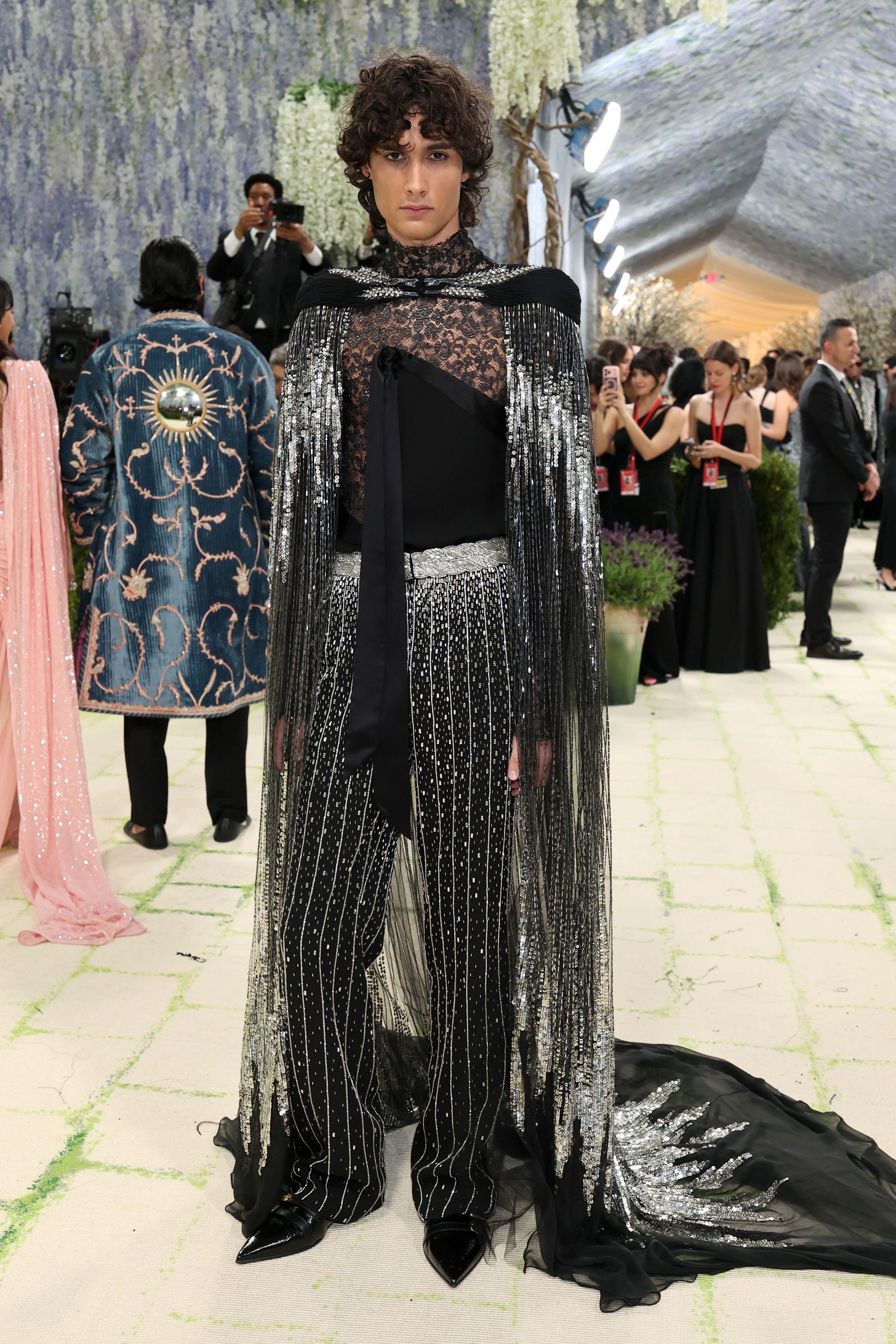 Sombr attends the 2026 Met Gala celebrating "Costume Art" at the Metropolitan Museum of Art on May 4, 2026 in New York City.