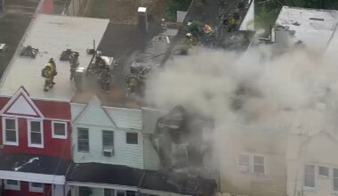 One dead, six injured in fire that tore through multiple homes in Jersey City