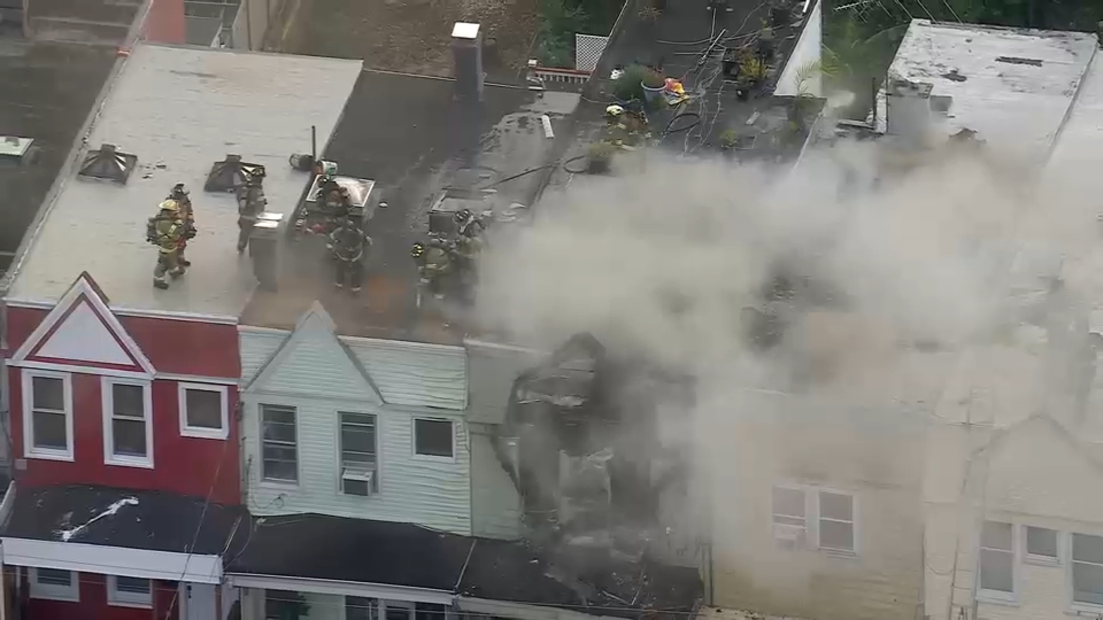 One dead, six injured in fire that tore through multiple homes in Jersey City
