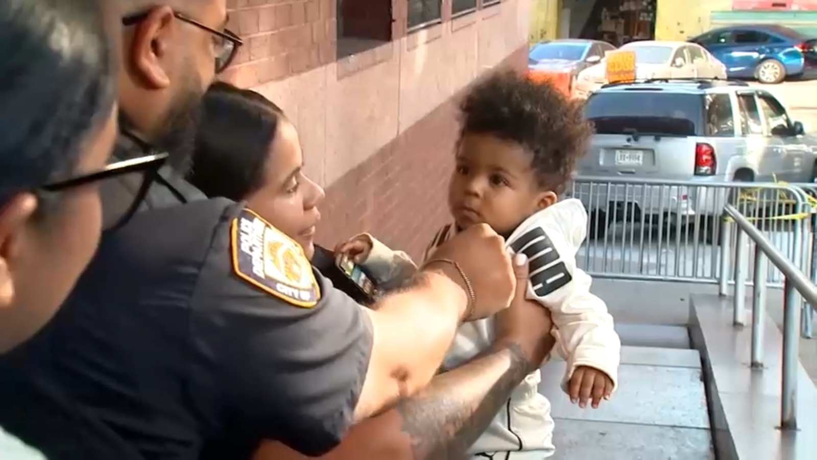 NYPD officers reunite with Bronx baby they helped save from choking