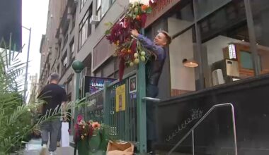 Sip N Bloom florist's 'Floral Graffiti' brightens NYC streets