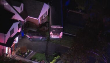 New Jersey Transit bus crashes into home