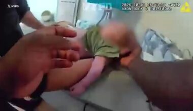 NYPD officers save 1-month-old baby's life in Astoria, Queens