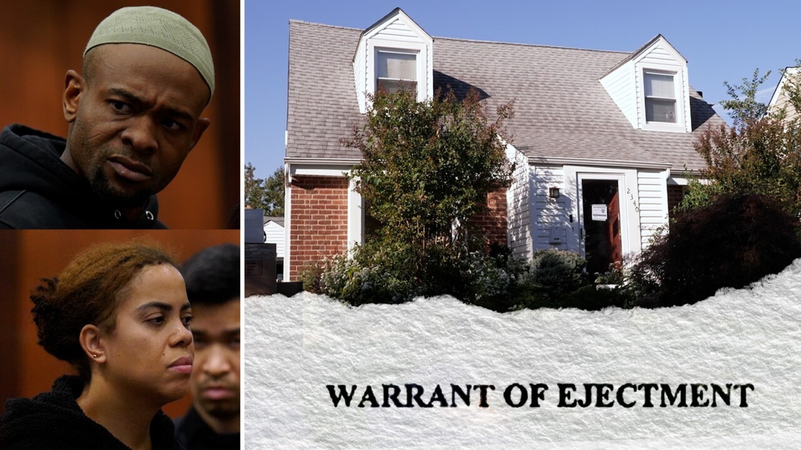 Alleged squatter shows up while Bayside, Queens home is being emptied