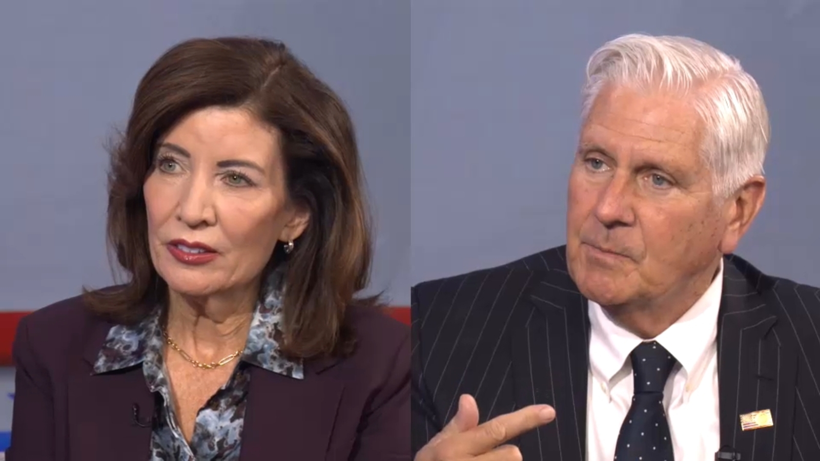 Governor Hochul, challenger Bruce Blakeman hit campaign trail before early voting underway next weekend