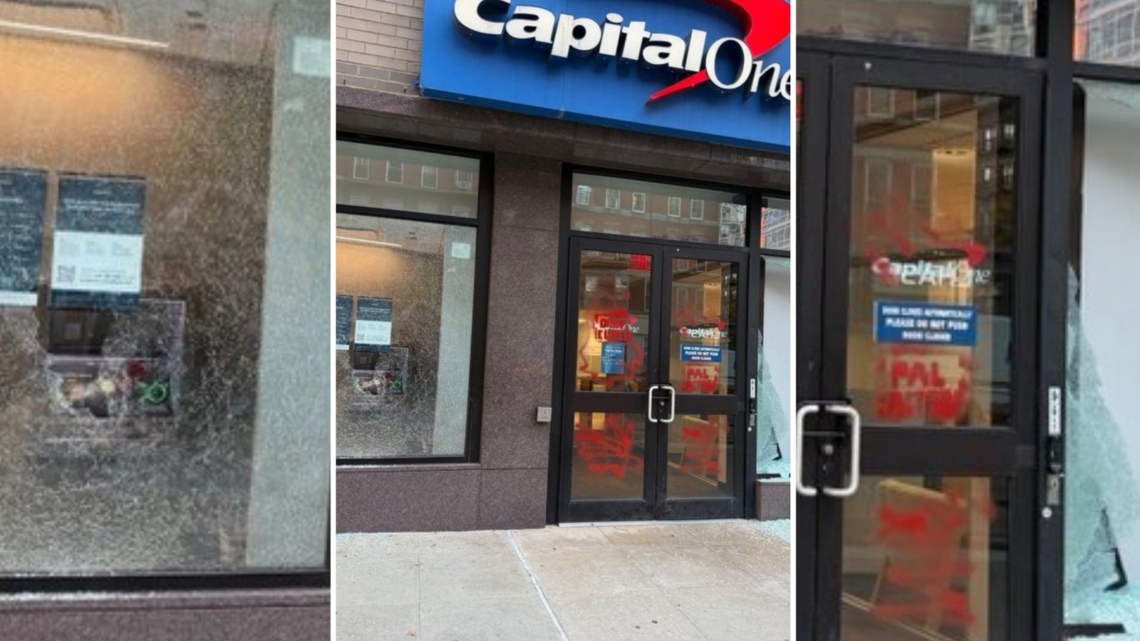 Upper East Side Capital One bank window smashed, possible bias incident investigated