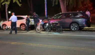 Head-on bicycle crash on Central Park North leaves 1 critical