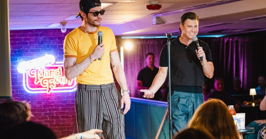 Pete Davidson and Colin Jost’s Comedy Ferry Has ‘Hot and Nauseous’ Debut
