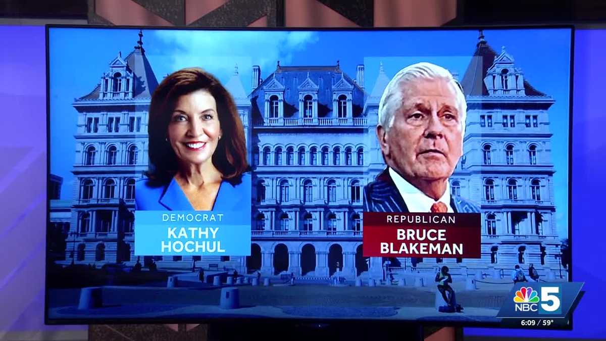 Gov. Kathy Hochul, Bruce Blakeman face off in debate Tuesday