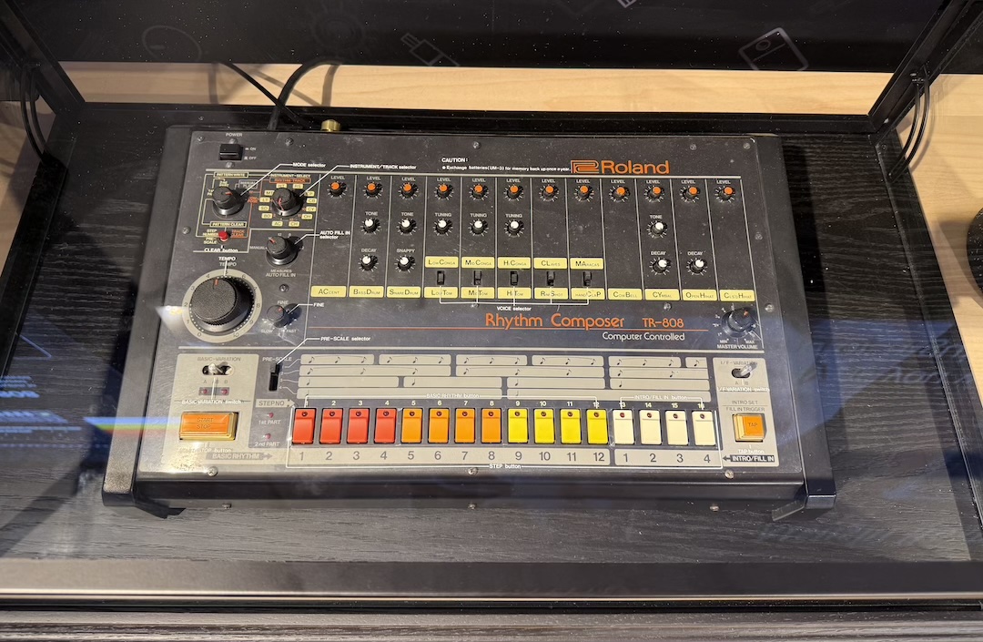 Only 12,000 TR-808 drum machines were originally made, but they went on to become the foundation of hip-hop. Photo: Clive Young / Future.