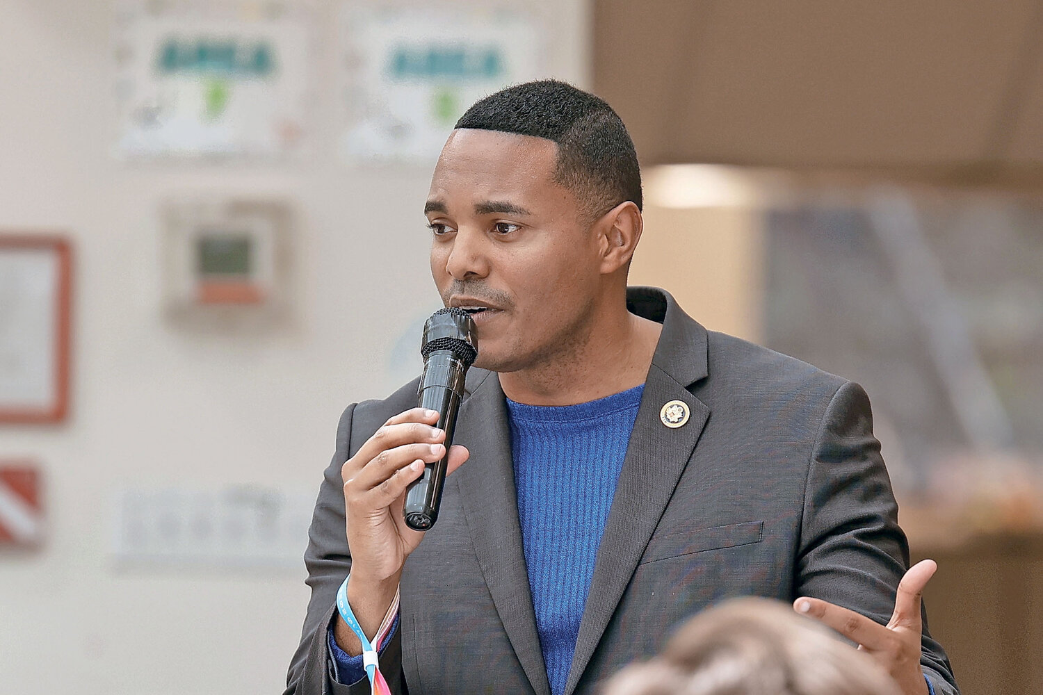 Rep. Ritchie Torres has served as a congressman since 2021, and has represented Riverdale since 2023 after redistricting.