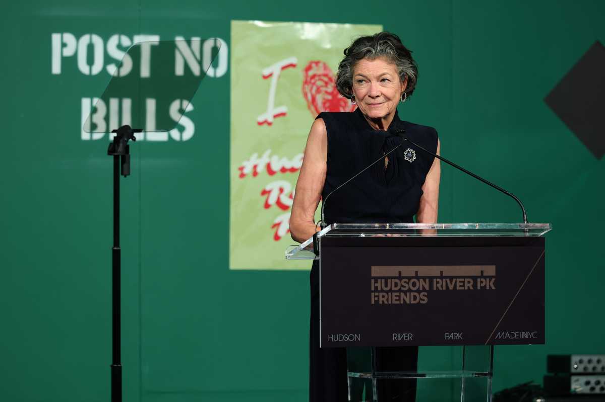 Diana Taylor speaks onstage during the Hudson River Park Friends 2026 Gala at Pier Sixty at Chelsea Piers on Oct. 8, 2026 in New York City. 