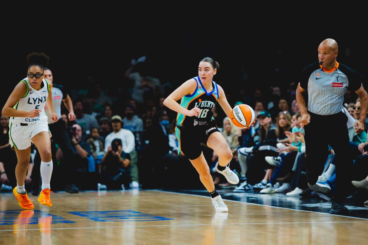 Brooklyn brings the energy as Liberty punch ticket to WNBA semifinals • Brooklyn Paper