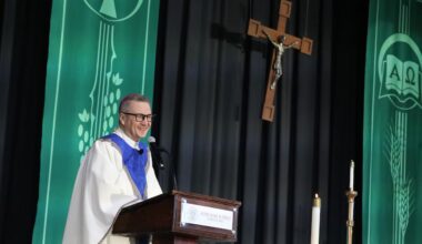 Archbishop of New York visits Staten Island Catholic school for special Mass
