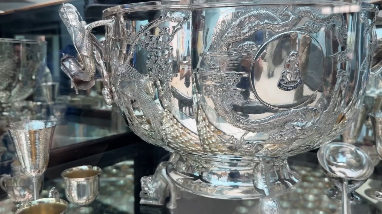 Historic Fort Drum silver bowl nearly lost forever