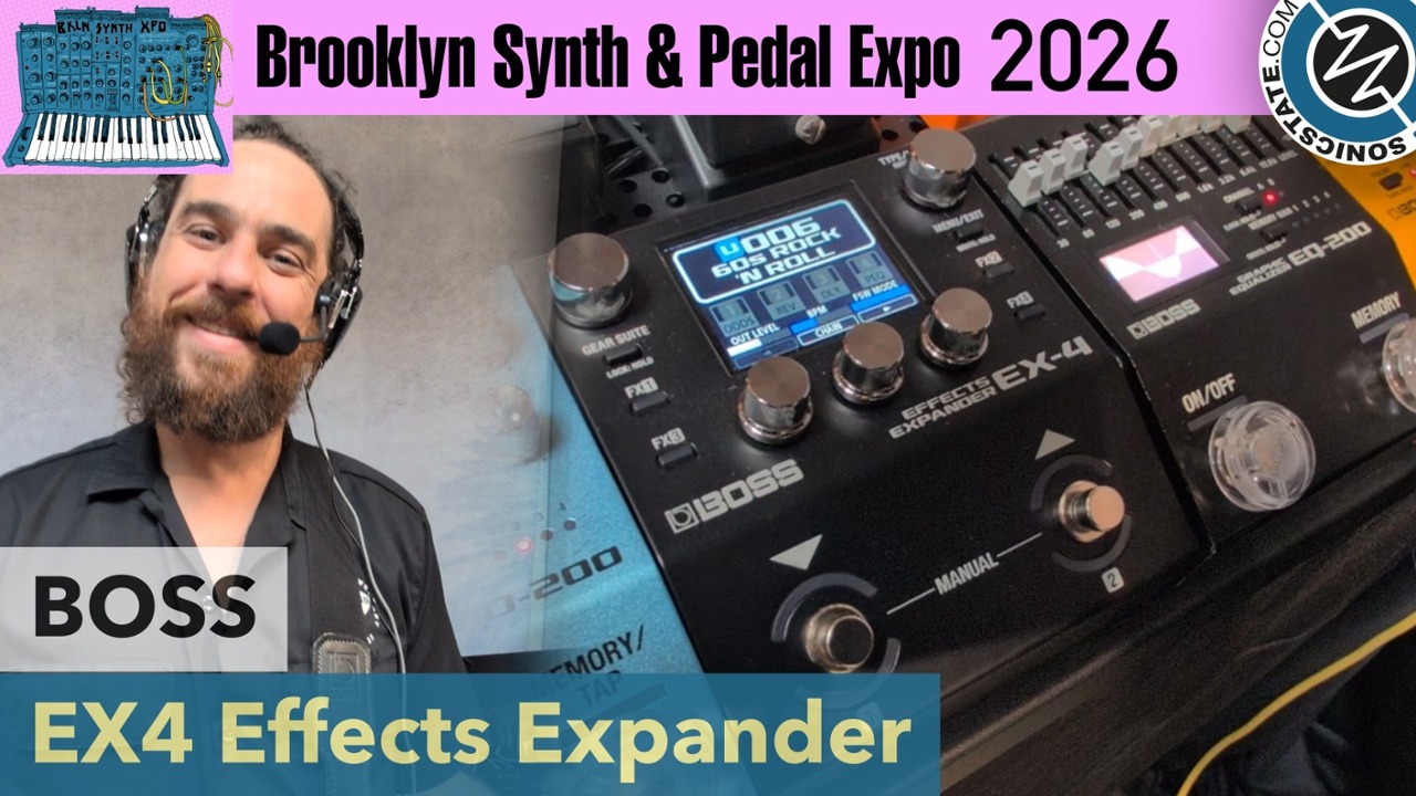 Brooklyn EXPO 2026: Boss EX-4 FX Expander