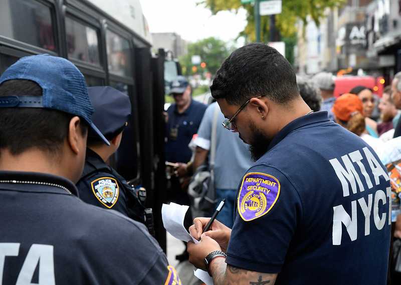 MTA grounds 4 bus fare enforcement agents amid probe into physical altercation with rider in Brooklyn