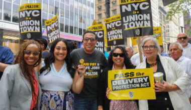 Delivery protection act rally