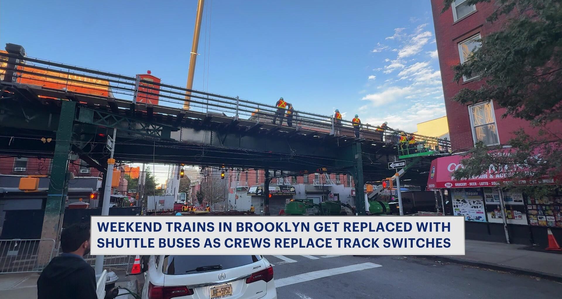News 12 | Brooklyn | Disruptions On J And M Train Service For 5 Weekends As Mta Replaces Aging Switches