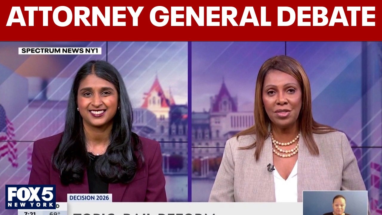 Insults fly during New York AG debate between James and Komatireddy