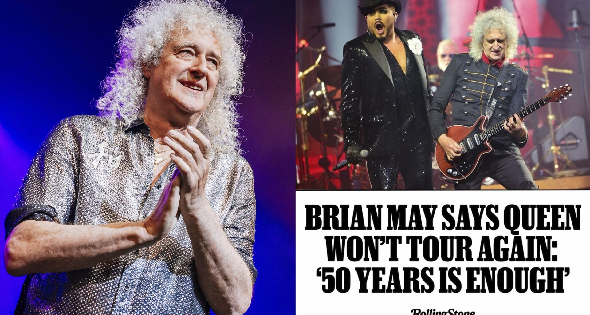 Brian May says his comments about Queen were misinterpreted