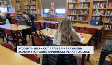 News 12 | Bronx | St Raymond Academy Students Plan Rally To Save School Facing Closure