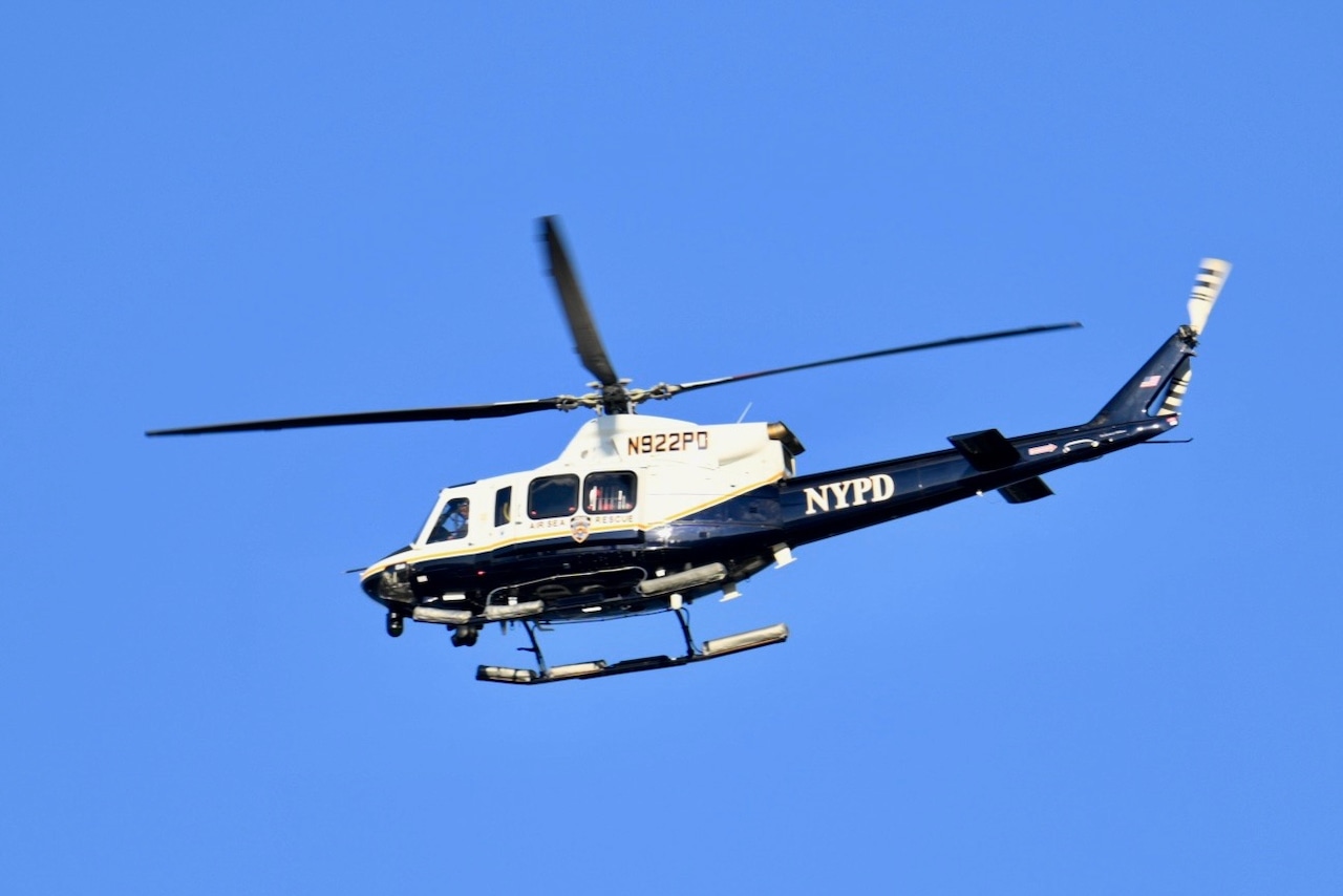 NYPD helicopter