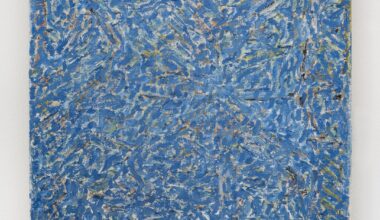 Howard Smith, River Run #3, 1987–88. Oil on linen, 10 × 8 ½ inches. Courtesy the artist and Jane Lombard Gallery.
