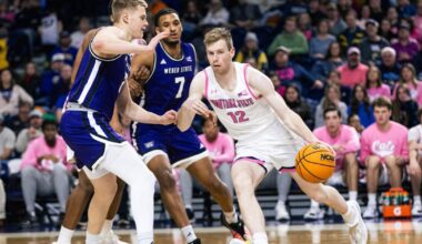 ‘One step at a time’: Former Manhattan Christian standout Seth Amunrud ready for what senior season brings at MSU