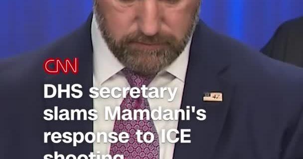 Watch: DHS Secretary Mullin Fires Back At NYC Mayor Over ICE Shooting In The Bronx | Video