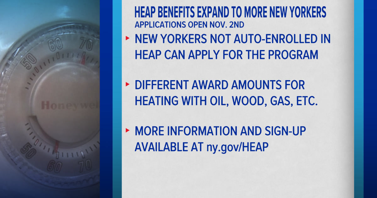 New York State Expands HEAP Benefits to more Residents | News