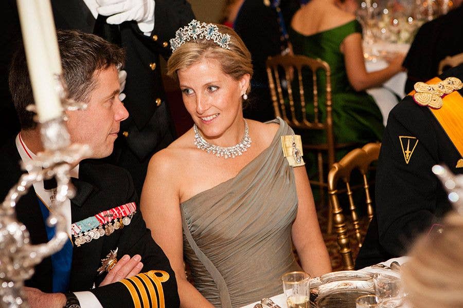countess of wessex aquamarine tiara