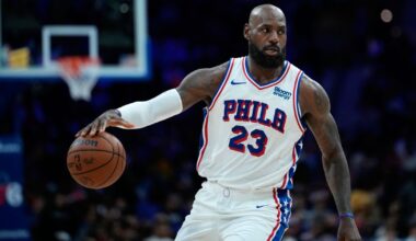 LeBron James is set to open his 24th season in New York when his 76ers visit the Knicks :: WRAL.com