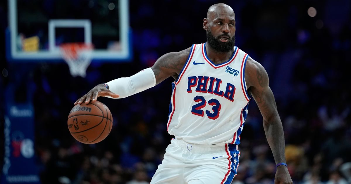 LeBron James is set to open his 24th season in New York when his 76ers visit the Knicks :: WRAL.com