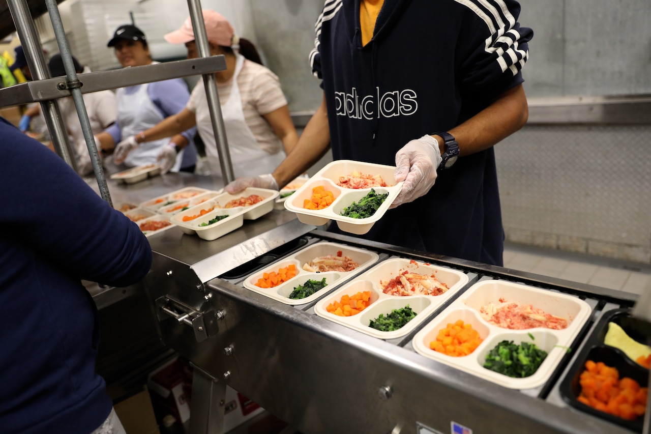 Meals on Wheels delivers