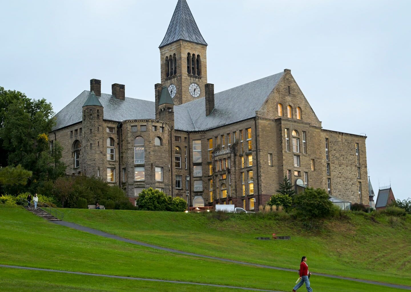 The Cornell University campus in Ithaca, NY.