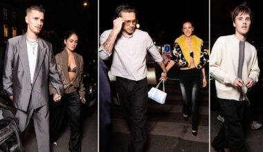 Romeo and Cruz party together in Paris as Brooklyn Beckham skips Victoria’s show