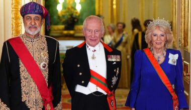 Queen Camilla Wore a Tiara With a Sweet Royal History for the Oman State Banquet