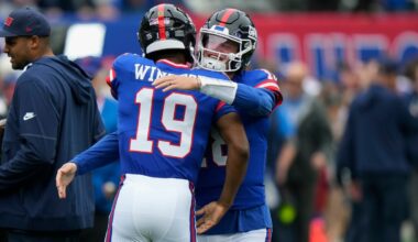 Giants head coach is ‘honing in on a decision’ over Jaxon Dart’s replacement – NBC New York