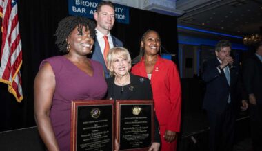 Bronx County Bar Association celebrates a new era and justices at 124th installation gala