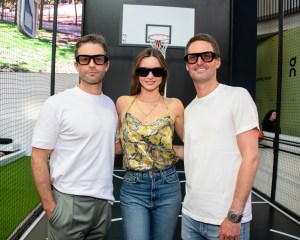 Chace Crawford, Miranda Kerr, Evan Spiegel