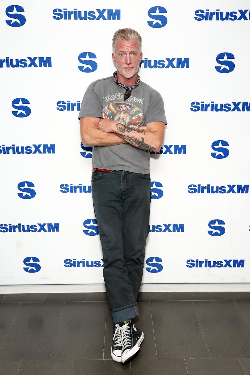 Josh Homme visits the SiriusXM Studios on August 12, 2026, in New York City.