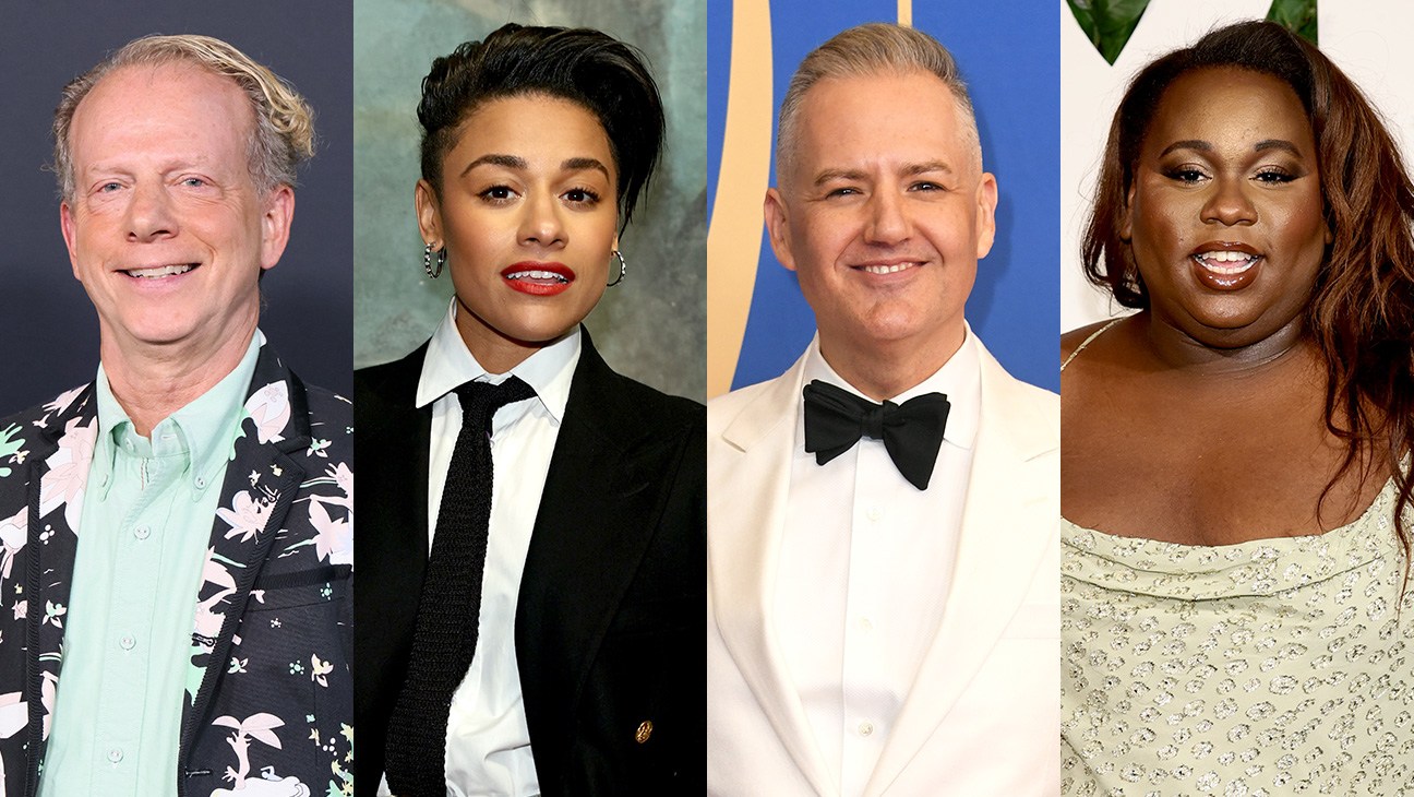 Bruce Cohen, Ariana DeBose, Ross Mathews and Alex Newell