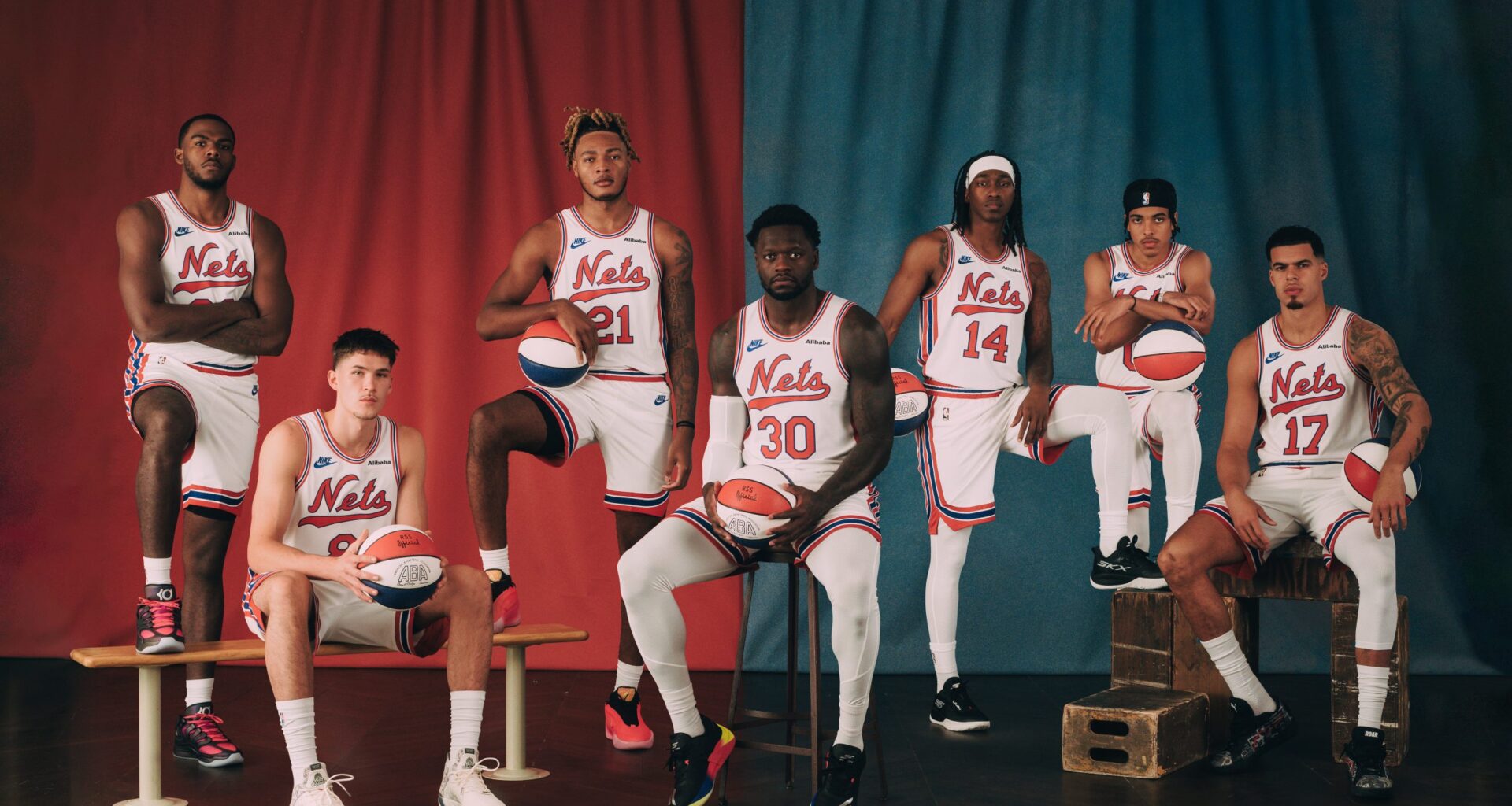 Brooklyn Nets Unveil Classic Uniform and Court for 60th Season
