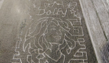 Manhattan farm honors Dolly Parton with corn maze supporting children’s literacy